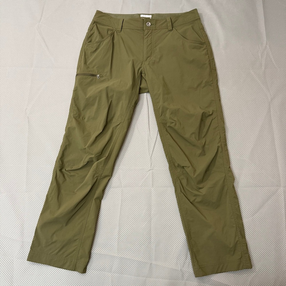 Marmot Arch Rock Pants Men 32x30 Green Stretch Quick Dry Hiking Outdoor DWR
